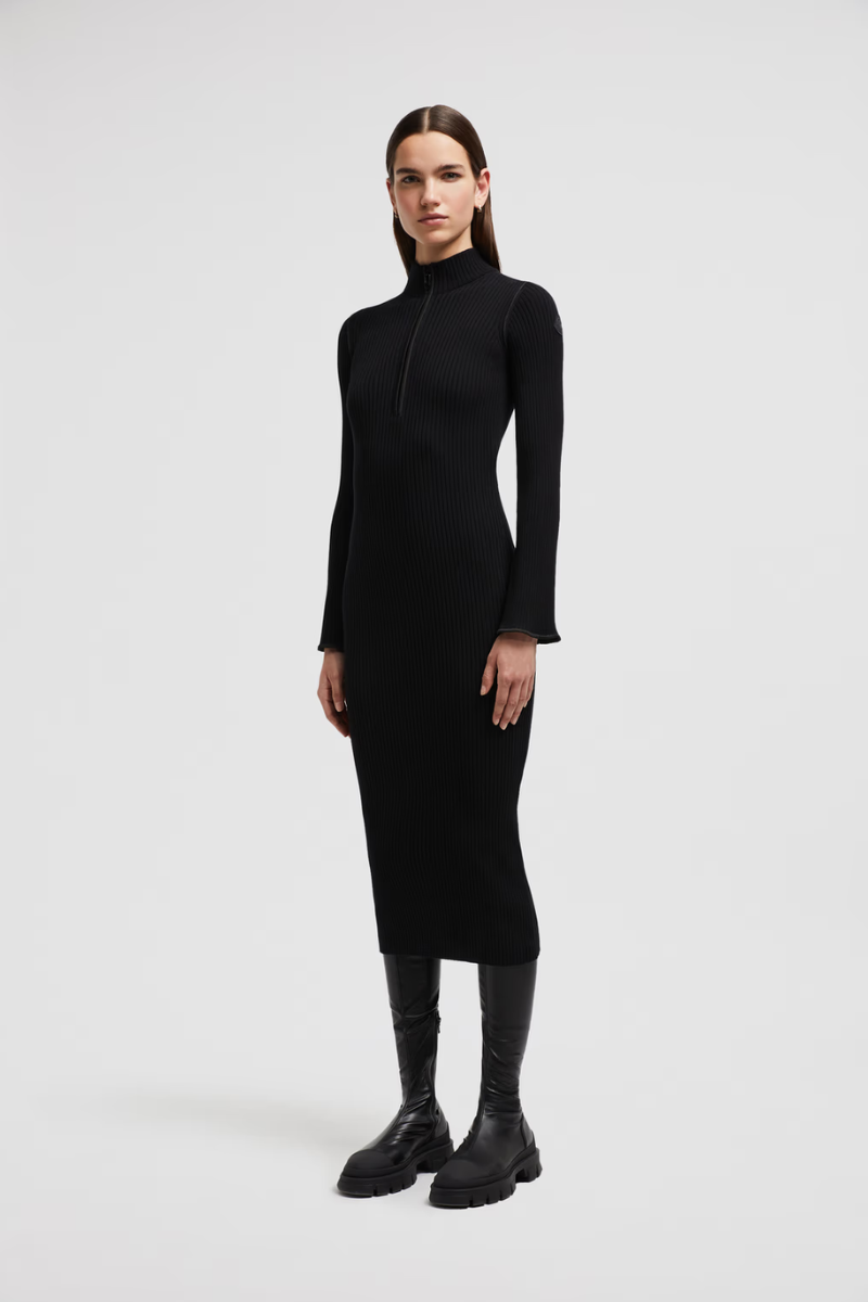 Wool Midi Dress-Moncler-Boyds Philadelphia