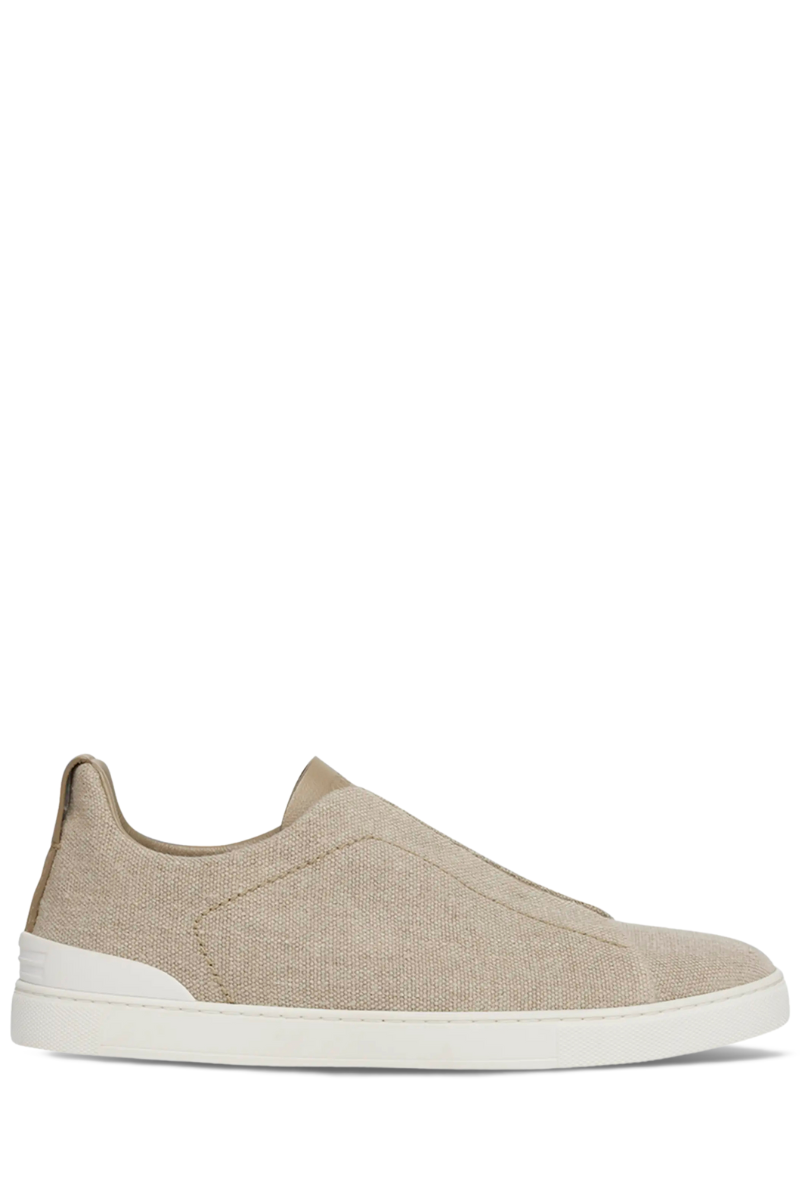 Canvas Triple Stitch Sneakers-Zegna-Boyds Philadelphia