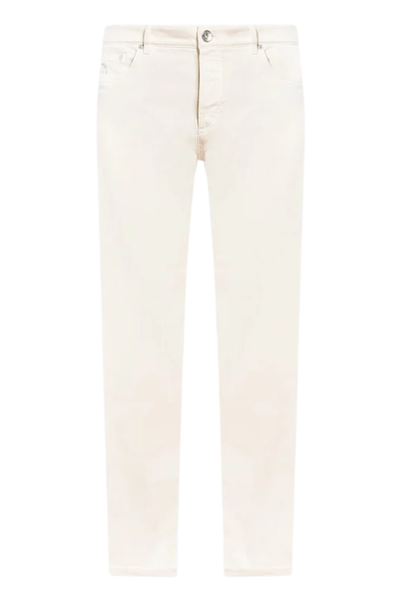 Garment Dyed Lightweight Denim-Brunello Cucinelli-Boyds Philadelphia