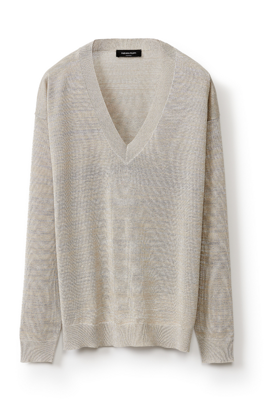 Brilliant Lightweight Sweater-Fabiana Filippi-Boyds Philadelphia