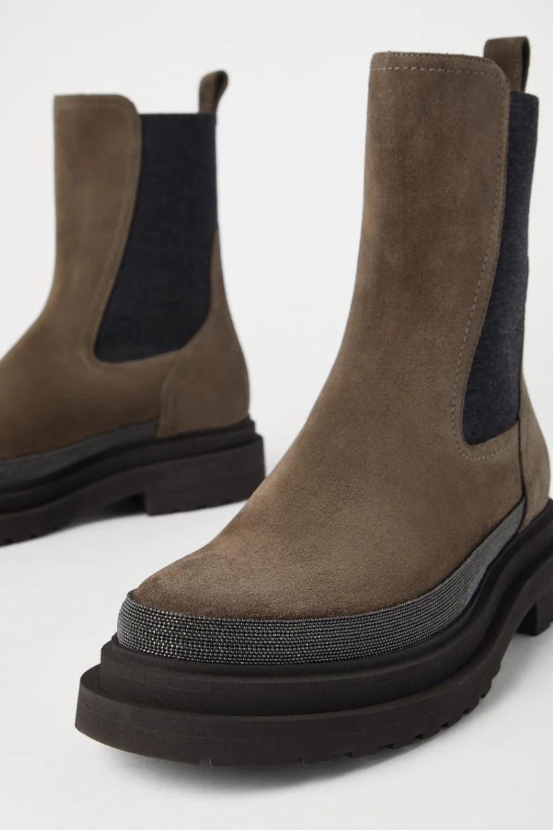 Precious Contour Chelsea Boots-Brunello Cucinelli-Boyds Philadelphia