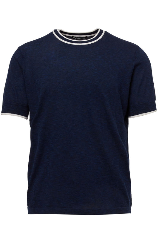 Stripe Trim T-Shirt-Autumn Cashmere-Boyds Philadelphia