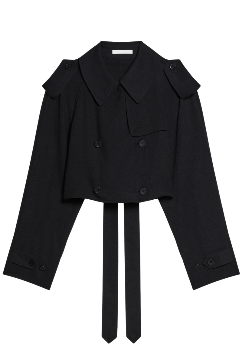 Cropped Trench Coat-Helmut Lang-Boyds Philadelphia