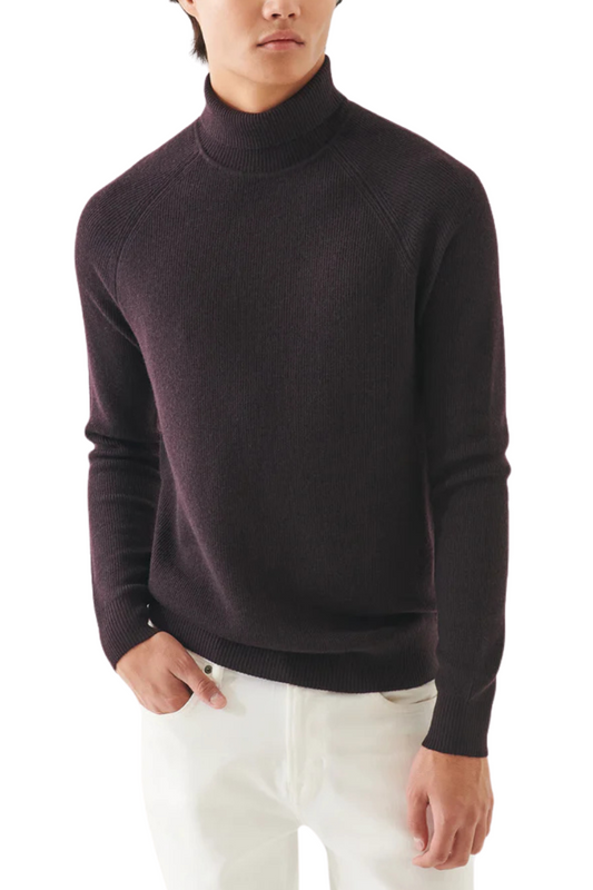 Merino Ribbed Turtleneck-Patrick Assaraf-Boyds Philadelphia