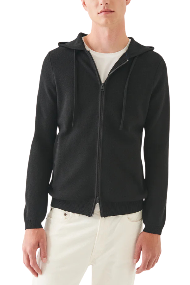 Merino Full Zip Hoodie-Patrick Assaraf-Boyds Philadelphia