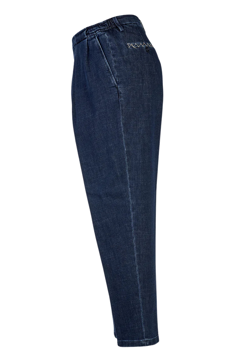 Portobello Denim Trousers-Briglia 1949-Boyds Philadelphia