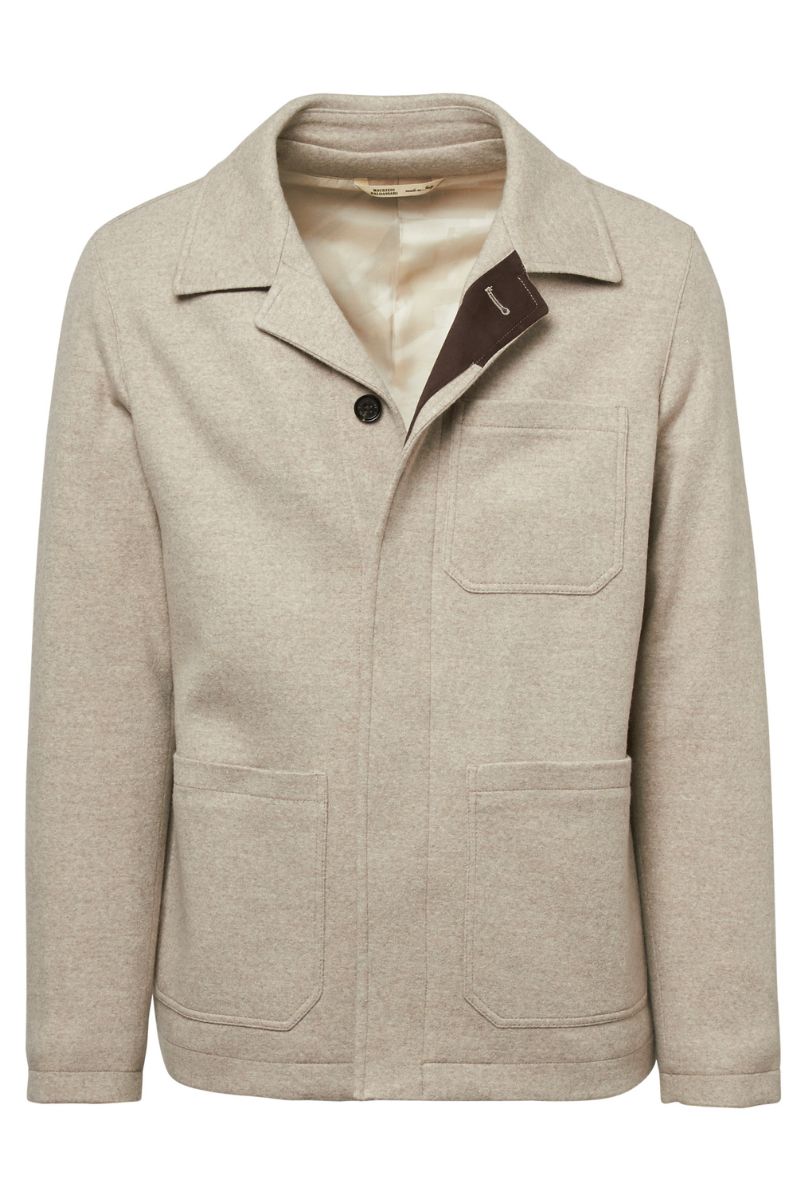 Wool Chore Jacket-Maurizio Baldassari-Boyds Philadelphia