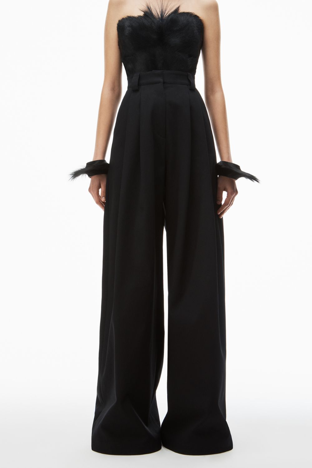 High-waist Wide-leg Pant-Alexander Wang-Boyds Philadelphia