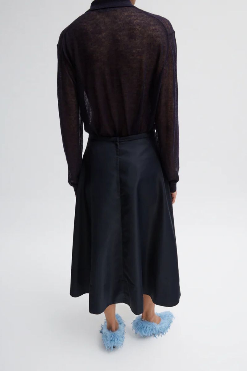 Eco Nylon Circle Skirt-Tibi-Boyds Philadelphia