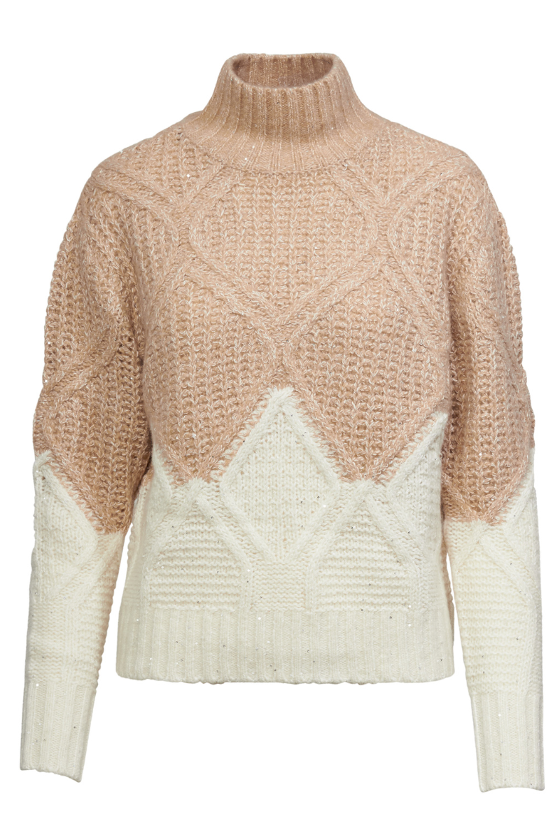 Two-Tone Diamond Sweater-Autumn Cashmere-Boyds Philadelphia