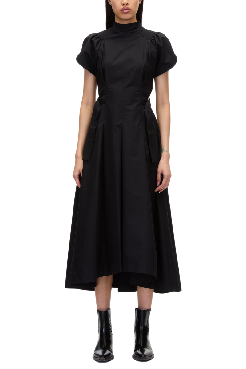 Puff Sleeve Poplin Flare Dress-3.1 Phillip Lim-Boyds Philadelphia