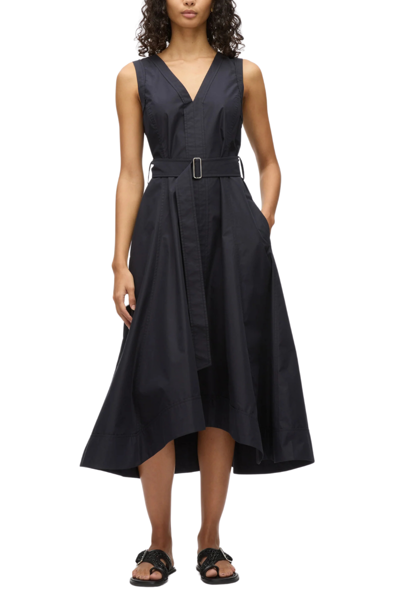 Crisscross Back Midi Dress-3.1 Phillip Lim-Boyds Philadelphia