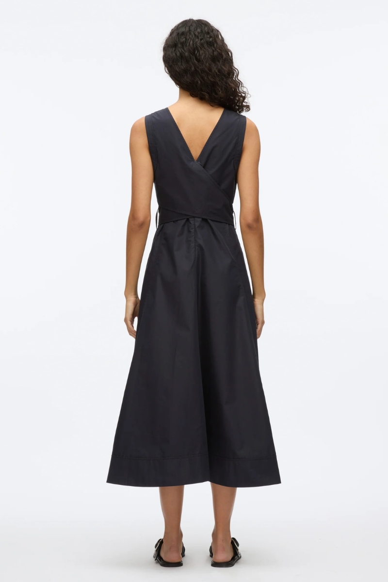 Crisscross Back Midi Dress-3.1 Phillip Lim-Boyds Philadelphia