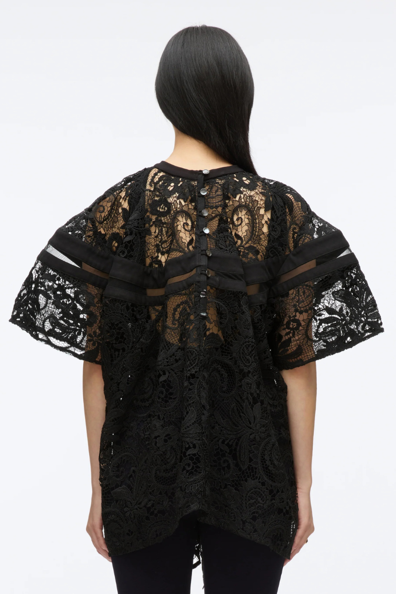 Corded Embroidered Lace Top-3.1 Phillip Lim-Boyds Philadelphia