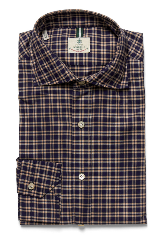 Check Shirt-Luigi Borrelli-Boyds Philadelphia