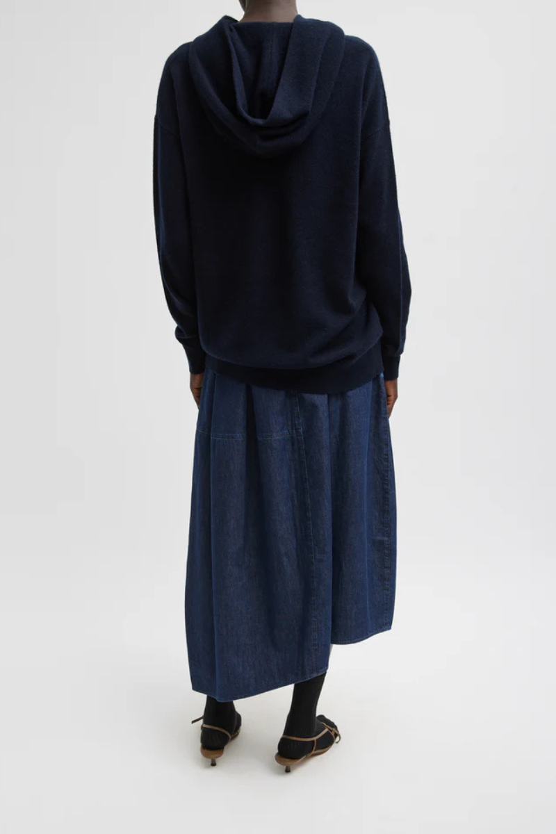 Denim Asymmetrical Balloon Skirt-Tibi-Boyds Philadelphia