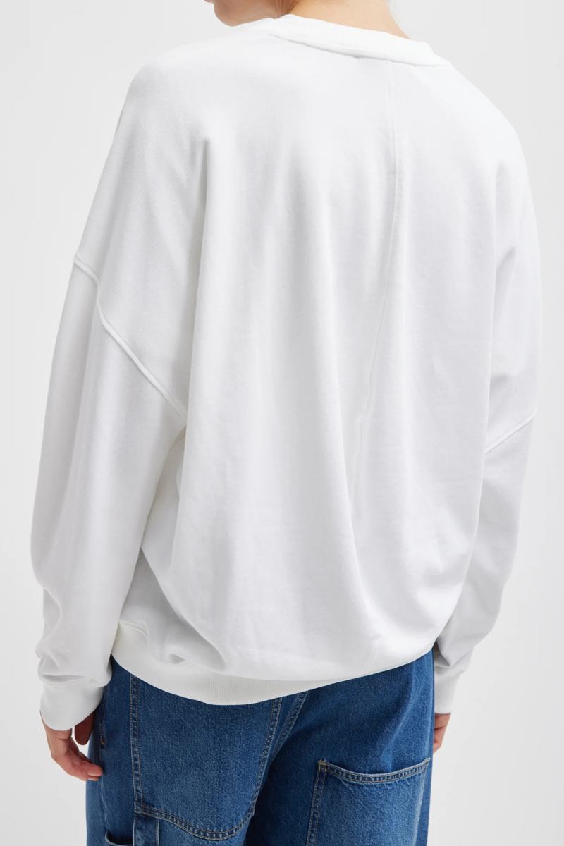 Sweatshirting Crewneck Sweatshirt-Tibi-Boyds Philadelphia