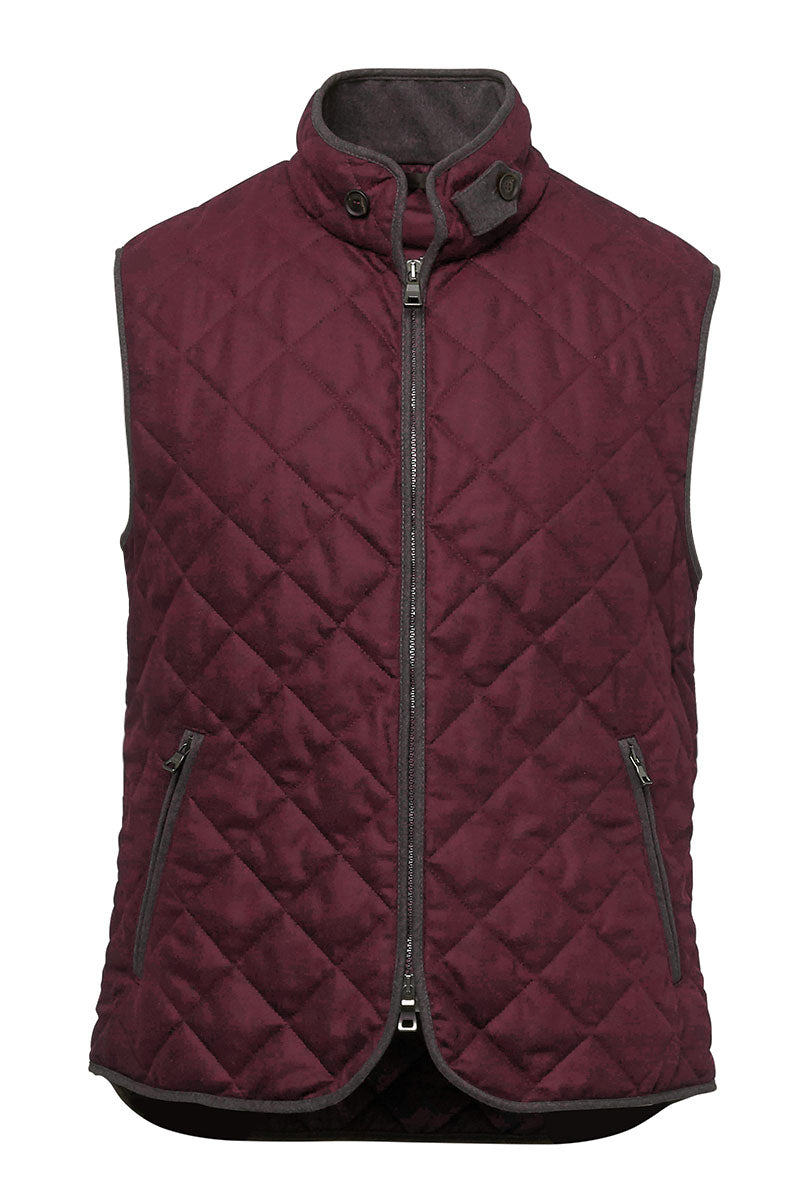 Flannel Quilted Vest-Waterville-Boyds Philadelphia