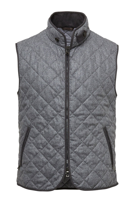 Flannel Quilted Vest-Waterville-Boyds Philadelphia