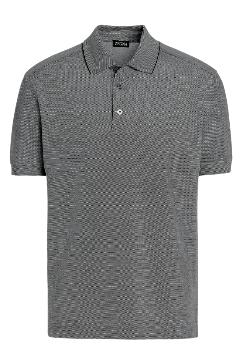 Cotton Silk Polo-Zegna-Boyds Philadelphia