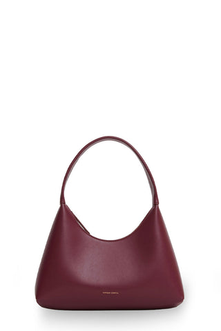 Mansur Gavriel Mini Bucket Bag in Burgundy Calf