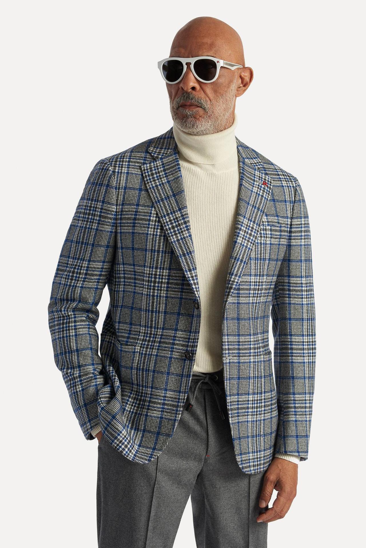 Bold Plaid Sport Jacket-ISAIA-Boyds Philadelphia