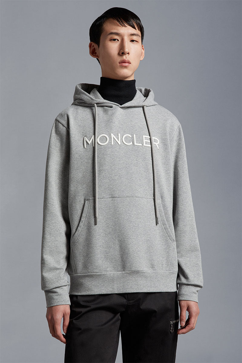 Embroidered Logo Hoodie by Moncler – Boyds