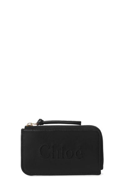 Chloé Alphabet Zipped Card Holder