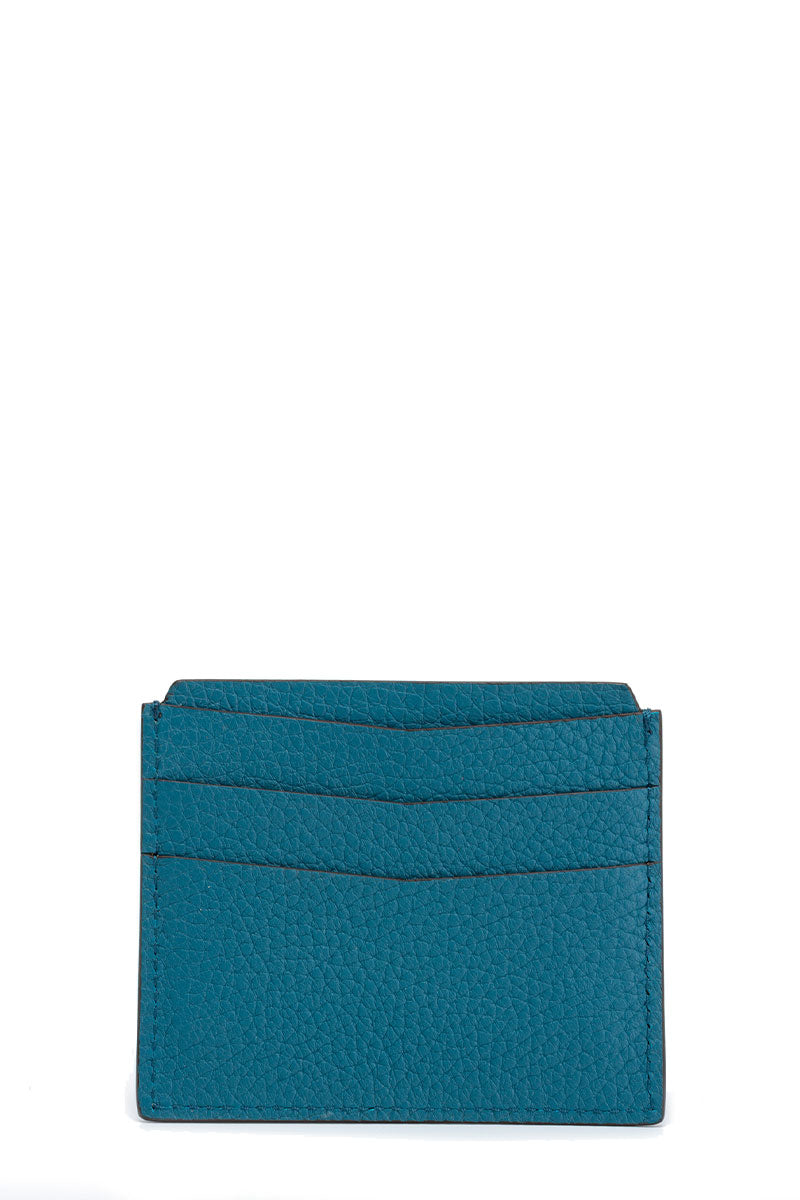 Hermes Citizen Twill Leather Card Holder 