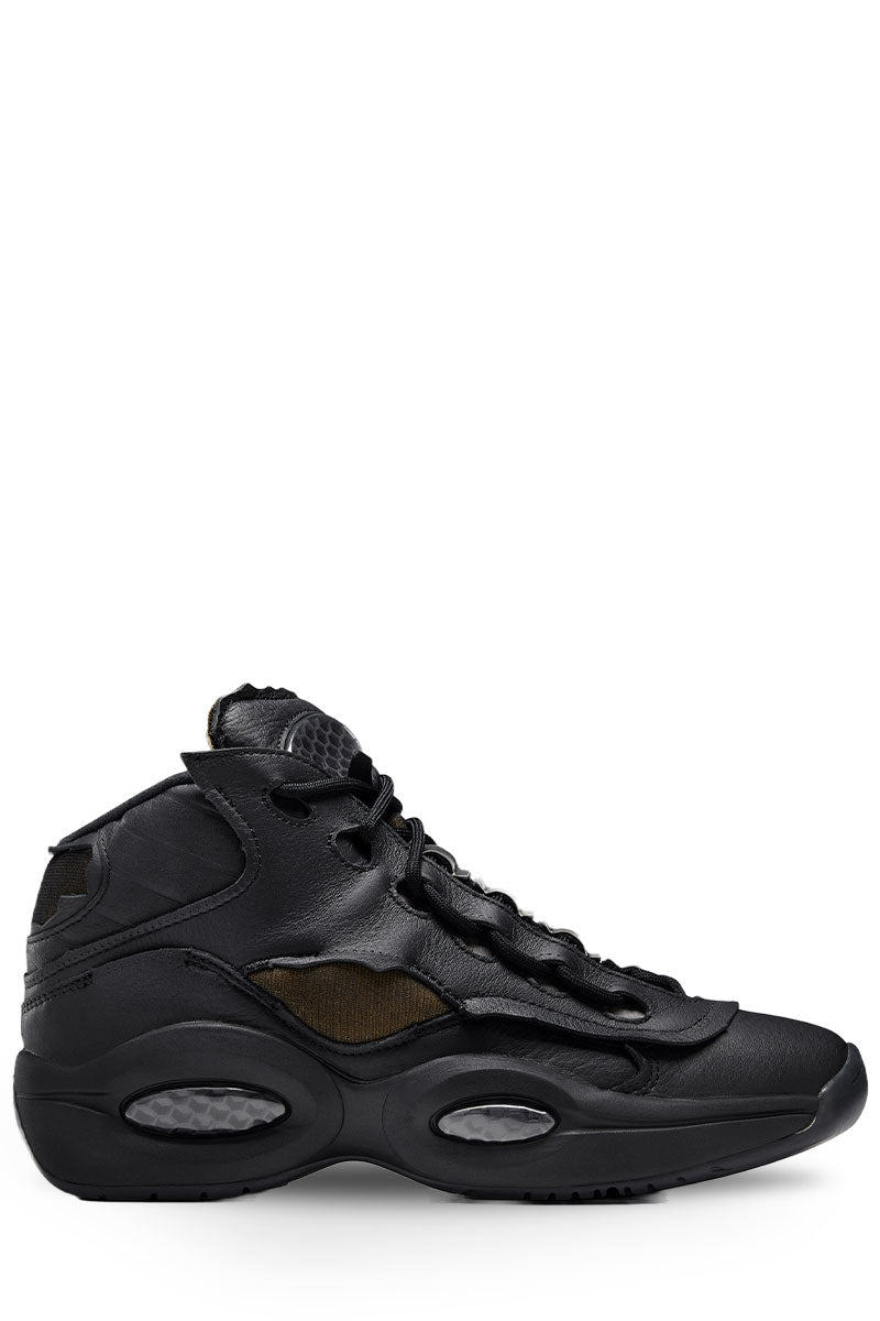 reebok basketball shoes black