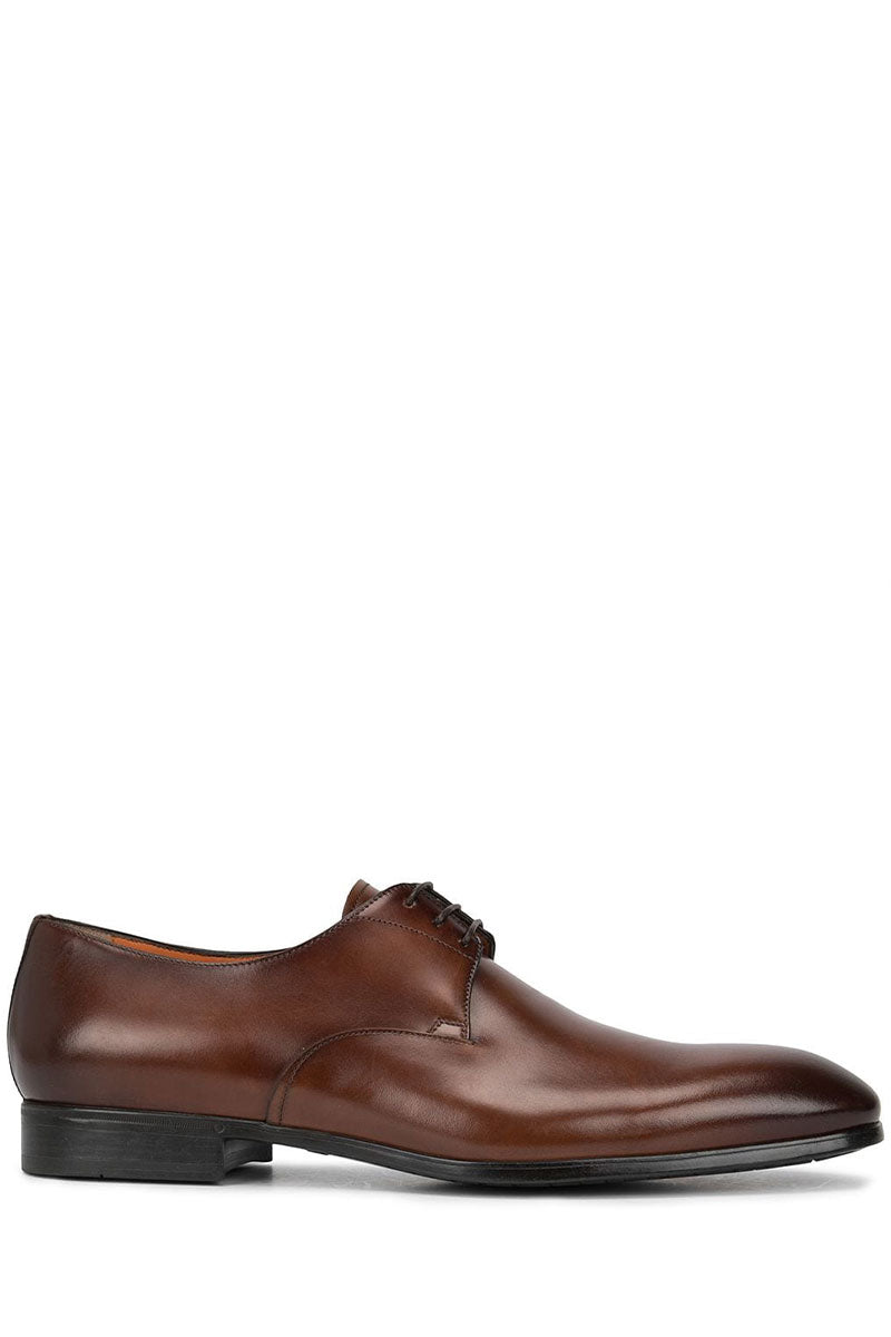 Santoni Leather Derby Shoes